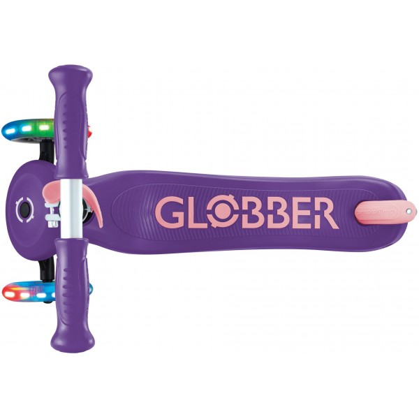 Globber Scooter Primo Plus Lights Purple (442-603-4)