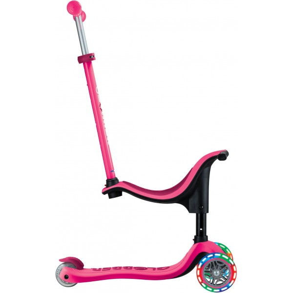 Scooter Πατίνι Globber Go.Up Sporty Lights Funchsia (452-610-4)