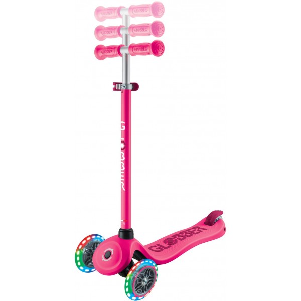 Scooter Πατίνι Globber Go.Up Sporty Lights Funchsia (452-610-4)