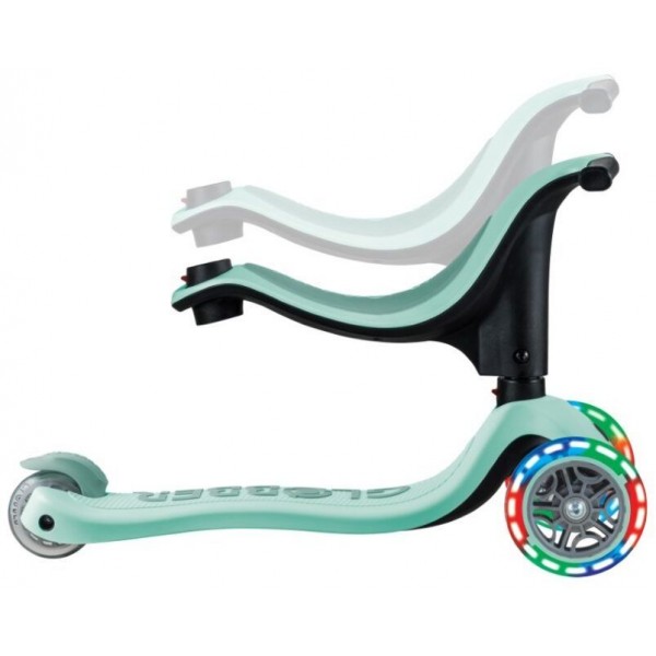 Scooter Πατίνι Globber Go.Up Sporty Lights Mint (452-706-4)