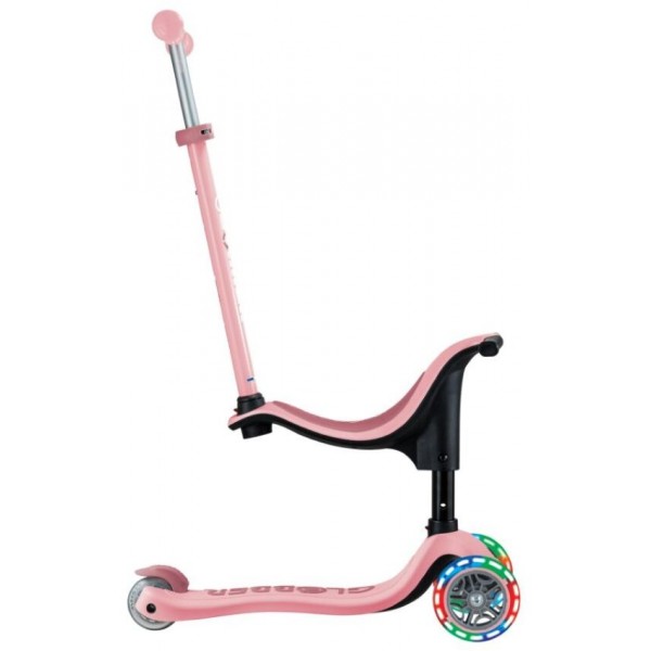 Scooter Πατίνι Globber Go.Up Sporty Lights Pastel Pink (452-710-4)