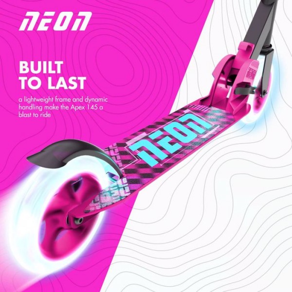 Scooter Πατίνι Yvolution Neon Apex 145 - Ροζ 53.NS39P4