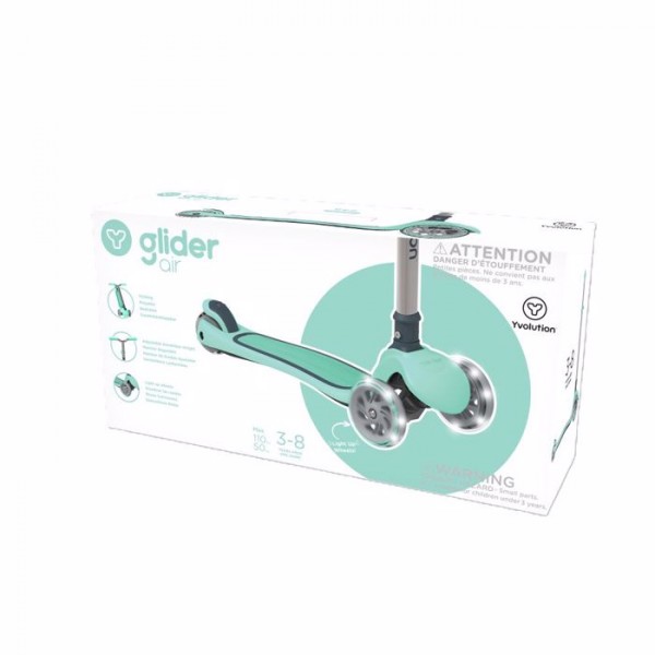 Scooter Πατίνι Yvolution Glider Air Metal HB Πράσινο 53.YS29G4