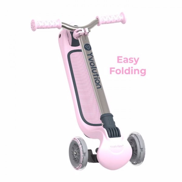 Scooter Πατίνι Yvolution Glider Air Metal HB Pink 53.YS29P4