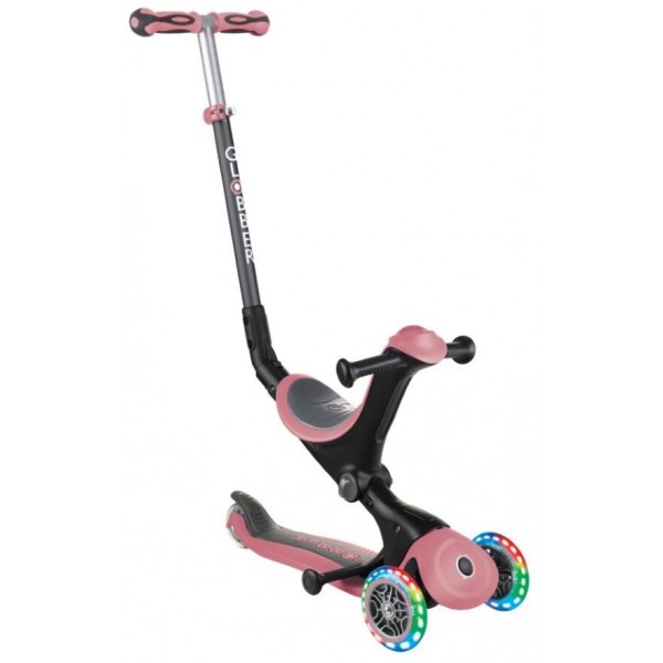 Globber Scooter Go.Up Deluxe Fantasy Lights Pastel Deep Pink (646-210)