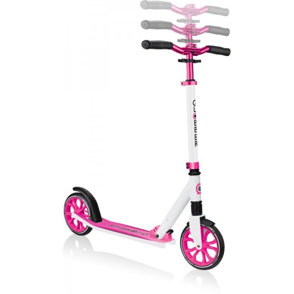 Scooter Πατίνι Globber NL 205 White-Pink (684-110)