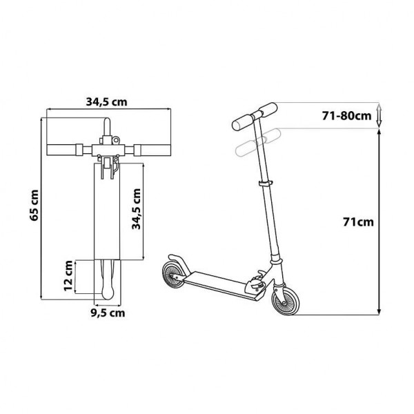 Scooter Πατίνι  Disney Minnie  με 2 ρόδες 93-9924