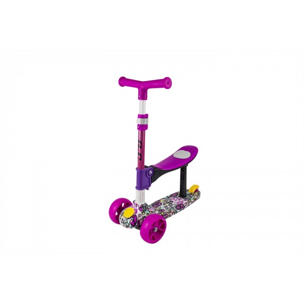 Scooter Πατίνι G&C FUN 2 σε 1 Ροζ HD0009TWPNK