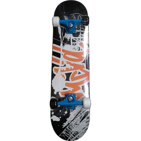 Skateboard τροχοσανίδα στενή, απλή Νο3 GRAFFITI - 001.4001