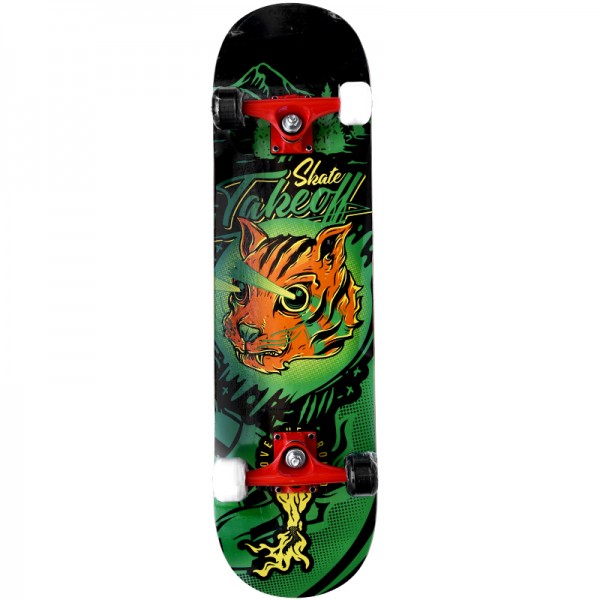 Skateboard  Τροχοσανίδα στενή, Νο4 001.5135 TIGER