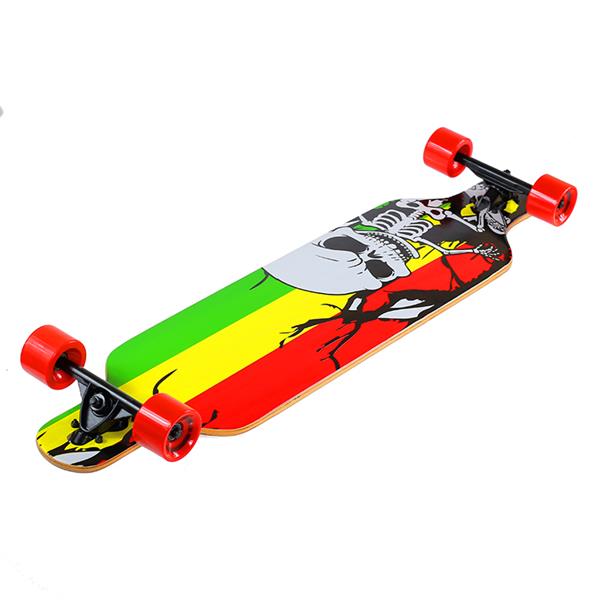 Skateboard τροχοσανίδα LONGBOARD WOOD HOMELAND SKELETON NILS EXTREME 16-3-122
