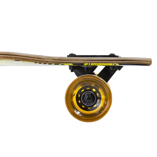 Skateboard τροχοσανίδα LONGBOARD WOOD HOMELAND SKULL NILS EXTREME 16-3-124