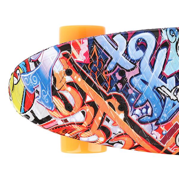 Skateboard τροχοσανίδα  Pennyboard ART GRAFFITI 2 NILS EXTREME 16-45-103