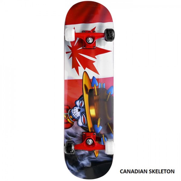 Skateboard Τροχοσανίδα στενή, απλή Νο3 canadian skeleton 001.4001