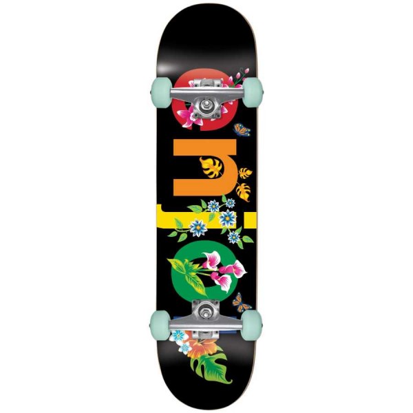 Skateboard Τροχοσανίδα Flowers Resin Premium, 8 ίντσες 49.10517679/BLK/8