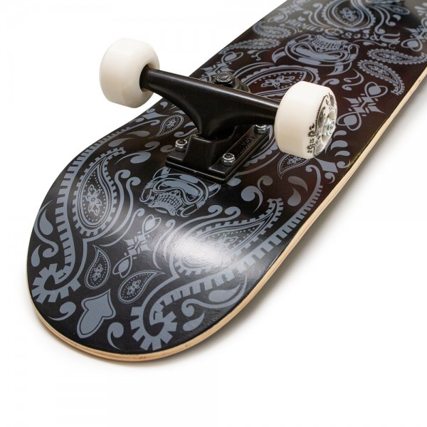 Skateboard τροχοσανίδα Bandana Black/Black, 7.75 ίντσες 65.020206100O775
