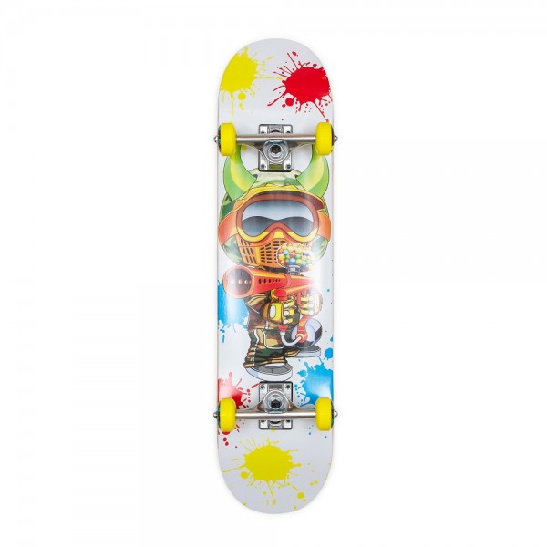 Skateboard τροχοσανίδα Paintballer Multi, 7.5 ίντσες 65.020401999A750