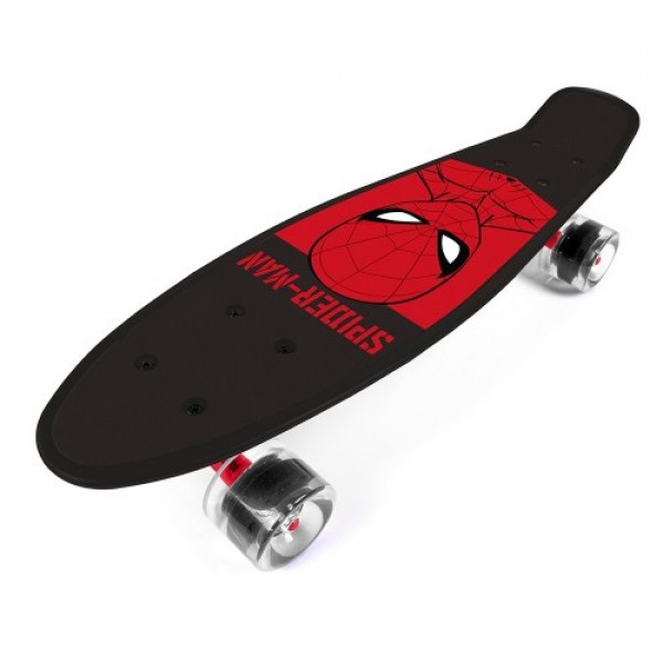 Skateboard τροχοσανίδα Πατίνι πλαστικό (Pennyboard) Spiderman 93-59967