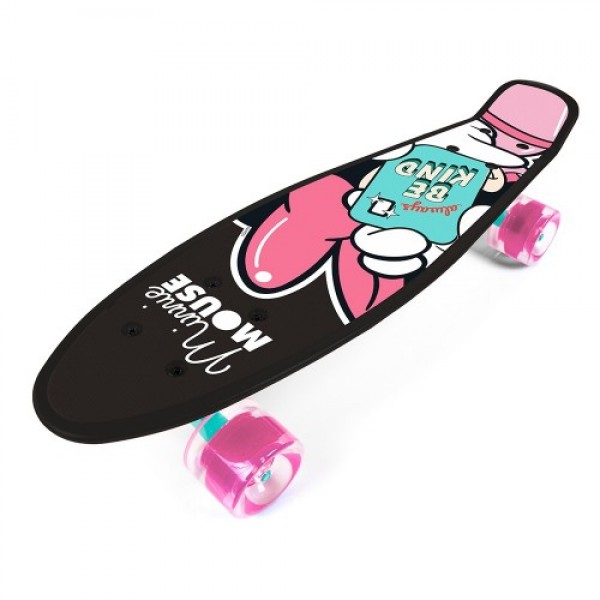 Skateboard τροχοσανίδα Πατίνι πλαστικό (Pennyboard) Minnie Always Be Kind 93-59975