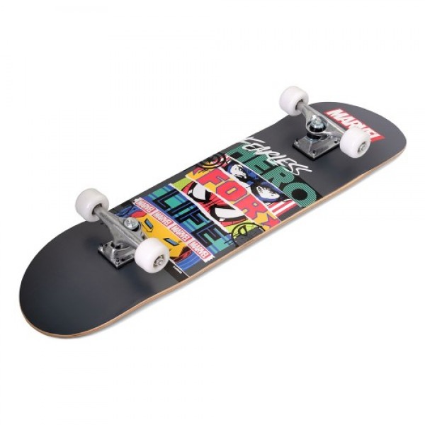 Skateboard τροχοσανίδα Πατίνι μεγάλο ξύλινο (Big Skateboard) Marvel Fearless 93-59984